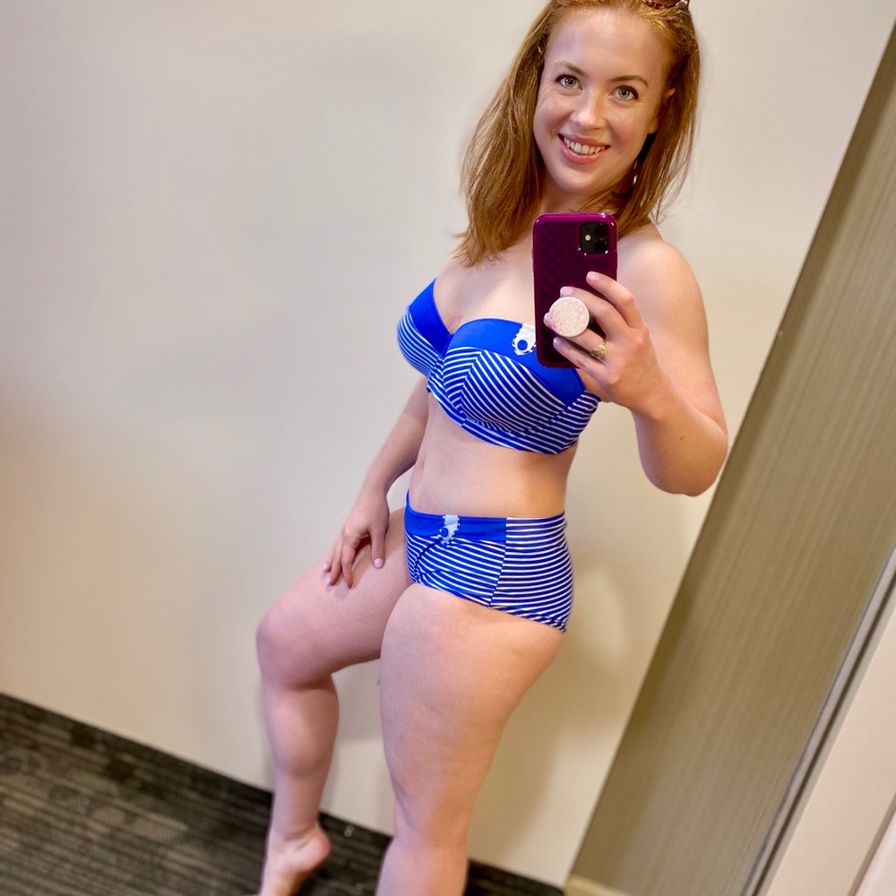 Freya Blue & White Bikini